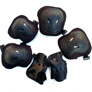 Genouillères de sport épaisses à protection avancée pour le VTT, le <span class=keywords><strong>roller</strong></span> et le patinage sur glace (6 pièces) - Product Image 3