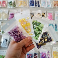 Perles plates 3D écologiques en résine pour bijoux DIY, accessoires de téléphone portable, strass à coller, nail art