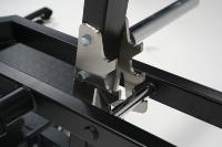 Máquina Smith de Acero Negro, Soporte para Sentadillas, Equipo Multifuncional para Gimnasio en Casa, Entrenamiento de Fuerza Integral Unisex