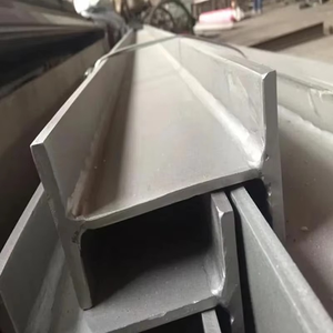 Vente en gros de poutres en acier inoxydable de haute qualité en forme de H, SS304 316L, laminées à chaud, fabriquées en Chine, conformes à la norme ASTM, découpe sur mesure - Product Image 2