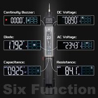 Testeur de diode de résistance de tension à identification automatique TS20C NCV, multimètre numérique intelligent de type stylo avec écran couleur HD