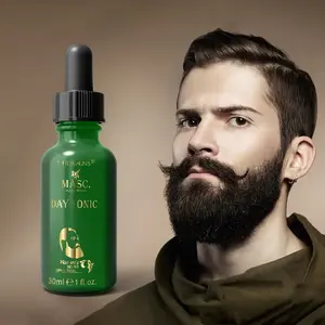 Chuyên Nghiệp Mens Grooming Tames Và Làm Dịu Thô Trên Khuôn Mặt Tóc Ngày Thuốc Bổ Râu Dầu