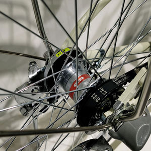 Bicicleta <span class=keywords><strong>de</strong></span> ciudad para <span class=keywords><strong>mujer</strong></span> <span class=keywords><strong>de</strong></span> 26 pulgadas con acero <span class=keywords><strong>de</strong></span> alto carbono Bicicleta interior <span class=keywords><strong>de</strong></span> 3 velocidades con transmisión por correa - Product Image 3