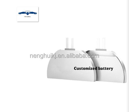 340819 37mAh 3.8v Bend Curve Battery for Care Watch CE UN38.3 Certified Lithium Polymer Battery Pack