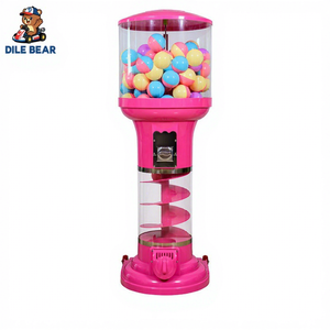 Distributeur de bonbons hélicoïdal orbital à <span class=keywords><strong>globe</strong></span> transparent pour clubs d'enfants, centres de jeunesse et salles communautaires - Product Image 3