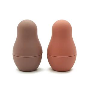 100% grado alimenticio Matryoshka anidamiento apilamiento muñeca rusa de silicona juguete ruso estilo lindo - Product Image 5