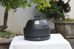Charcoal <b>BBQ</b> <b>Grill</b>, Portable Small Camping <b>Grill</b>, Tabletop Korean Barbecue <b>Grill</b> for Home Party and Outdoor Backyard Cooking - Product Image 4