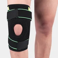 מפעל מותאם אישית מקצועי אימון משותף תמיכה עם אלומיניום רצועות התייצב פיקת ג 'ל pad הברך תיקון kneepad