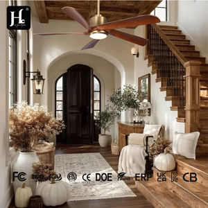 Manufacturer's price: 52/65 inch LED <b>ceiling</b> <b>fan</b> with remote control and large metal electric <b>fan</b> for home use - Product Image 3