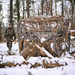 Abri de chasse camouflage facile à monter, tente pop-up légère, abri au sol pour la chasse au cerf, protection UV, design pliable - Product Image 1
