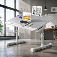 Support portable pour ordinateur portable avec pieds antidérapants robustes pour la lecture, la prise de repas et le travail - Construction stable et fiable
