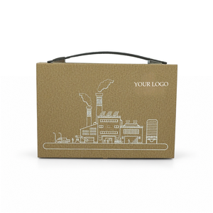 Custom Logo Premium PU Leather Sample Presentation <b>Box</b> <b>with</b> Handle 12 Slot EVA Insert Display Case OEM Manufacturer - Product Image 3
