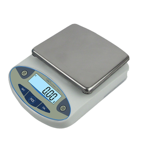 Прецизионные электронные лабораторные весы 220 г/0,1 мг, 5000 г, высокоточный светодиодный дисплей, поддерживаемый OEM & ODM - Product Image 1