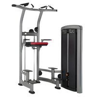 Máquina de Dominadas Ajustable de Acero para Gimnasio Comercial, Equipo de Fitness para Entrenamiento de Espalda, Pecho, Piernas y Brazos