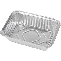 Vente en gros de moules à pain jetables en aluminium Couvercle rectangulaire en forme de moule à pain Catégorie de produit Récipients en aluminium