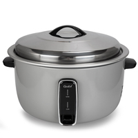Rice Cooker Listrik Komersial Hemat Energi Aksesori Dapur untuk Hotel dan Restoran