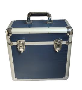 12 "LP Vinyl Record Storage Case Verrouillable Album En Aluminium Boîte De Transport Voyage Record <span class=keywords><strong>Valise</strong></span> pour Home Party Office Concert Hall - Product Image 4
