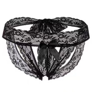 Khiêu dâm hoa ren thong mở đáy quần <span class=keywords><strong>knickers</strong></span> phụ nữ đồ lót trong suốt sexy bra panty thiết kế mới - Product Image 6