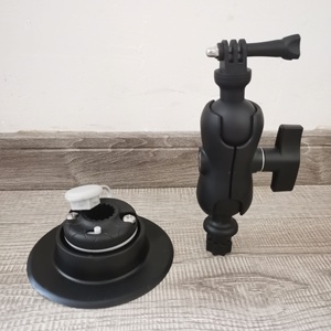 Un soporte apto para Go Pro marca Kayak soporte accesorios de barco de pesca ajustable 360 parte inferior de pegado Circular - Product Image 2