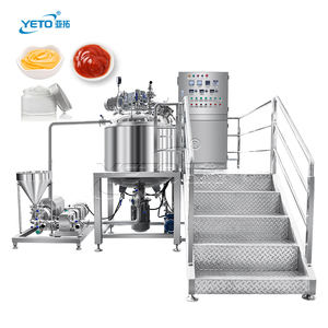 Chất lượng cao chân không homogenizer trộn Mayonnaise sản xuất máy lưu thông thiết bị trộn nhũ hóa - Product Image 1