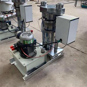 Công nghệ mới Máy ép dầu thủy lực lạnh ca cao đậu bơ vắt dầu mè Máy ép - Product Image 3