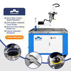 Máy cắt gọt bavia RMD-150 thế hệ thứ <span class=keywords><strong>3</strong></span>: cánh tay mài nhanh, loại bỏ bụi tự động, màn hình cảm ứng điện áp kép 380V/220V - Product Image 2