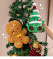 Cerf mignon Père Noël Bonhomme de neige Enfants Peluche Décoration Renne Poupée Noël Animal En Peluche Jouet