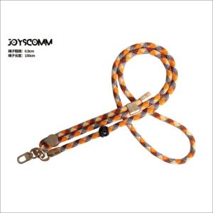 JOYSCOMM 2023 Barock-Stil Telefonband Universal 9 mm 7 mm Polyester Handy-Schnur mit Patch für alle Handys