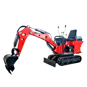 Mini-excavatrice sur chenilles à moteur diesel, haute puissance de creusement, pour le terrassement des vergers et le concassage en intérieur - Product Image 2