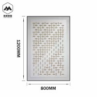 Peinture décorative 3D tridimensionnelle, art mural abstrait moderne simple, nouvelle tendance, art moderne abstrait