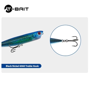 Crayon d'impression 3D Popper Leurre Appât en plastique dur Crayon de pêche Minnow Plugs pour saumon sébaste <span class=keywords><strong>truite</strong></span> basse - Product Image 4