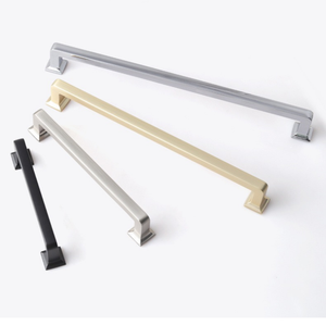 Manijas Modernas de Aleación de Zinc Sólido para Gabinetes, Tiradores Cuadrados con Base Escalonada, Multicolores, para Armarios, Cocinas y Muebles - Product Image 3