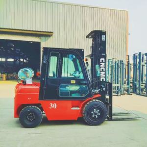 رافعة شوكية Sinomach cmc 3 طن LPG مع كابينة ووظيفة تغيير جانبي تعمل بالبنزين - Product Image 5