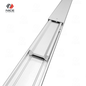 Glissières de tiroir en alliage d'aluminium à roulement à billes micro-glissantes, 2 pièces, quincaillerie de meubles, glissières de tiroir robustes - Product Image 4