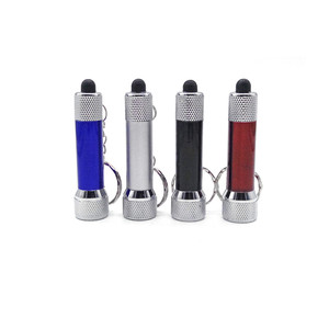 Huayi giá rẻ bán buôn tùy chỉnh nhôm mini LED móc chìa khóa đèn pin Torch - Product Image 5
