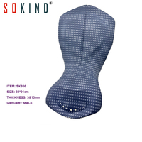 Cuissardes de cyclisme unisexe en gros, conception personnalisée, respirantes, séchage rapide, Spandex/Nylon, coussinets de cyclisme 3D 5D 19D 20D personnalisés