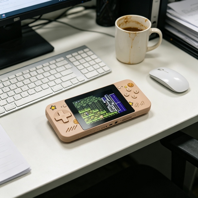 Cool Performance Gaming Handheld Console Powerful Modern PC Handheld Gaming Console for Young Game Enthusiasts