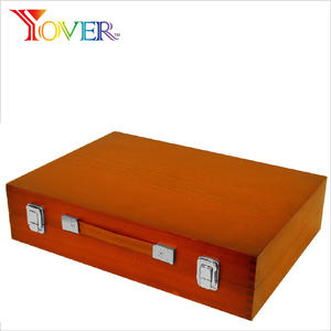 مجموعة رسم فنية للأطفال مكونة من 174 قطعة كهدية، لوازم رسم فاخرة في حقيبة خشبية - Product Image 2