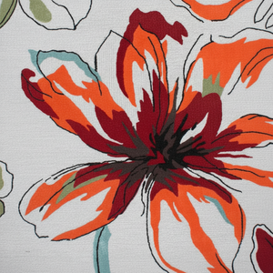 Alfombra de lana de alta calidad con mechones a mano, estilo moderno y sencillo, diseño floral, látex y algodón - Product Image 1