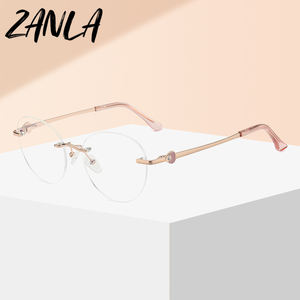 Nuevas <span class=keywords><strong>Gafas</strong></span> Graduadas Ovaladas Cómodas y de Calidad para Mujer, Lentes <span class=keywords><strong>Progresivas</strong></span> Multifocales, <span class=keywords><strong>Gafas</strong></span> Retro con Bloqueo de Luz Azul - Product Image 1