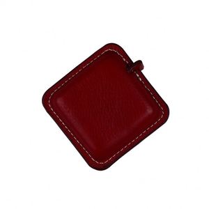 Cinta métrica de 1.5M de cuero PU mini portátil con llavero, con logotipo dorado estampado en caliente, venta al por mayor de fábrica, personalizada - Product Image 6