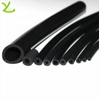 Tuyau en caoutchouc silicone extrudé isolant antistatique sur mesure, qualité alimentaire LFGB, haute résilience, durable, découpe pour haute tension