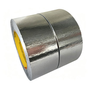 <span class=keywords><strong>Cinta</strong></span> <span class=keywords><strong>de</strong></span> <span class=keywords><strong>Aluminio</strong></span> Plateada <span class=keywords><strong>425</strong></span>, Adhesivo Acrílico <span class=keywords><strong>de</strong></span> Doble Cara, Resistente al Calor, 33m - Product Image 2