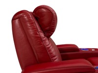 Kinglos — fauteuil pliant en cuir électrique, noir et léger, idéal pour un salon de cinéma à la maison, couleur bleu ou rouge, nouvelle collection