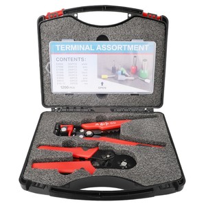 Bornes de câblage industrielles <span class=keywords><strong>VE</strong></span> en cuivre étamé (AWG 22-10) – Kit de connecteurs tubulaires isolés à broches - Product Image 4