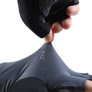 Gants de vélo demi-doigts antidérapants en gel pour sports de plein air et fitness - Product Image 6