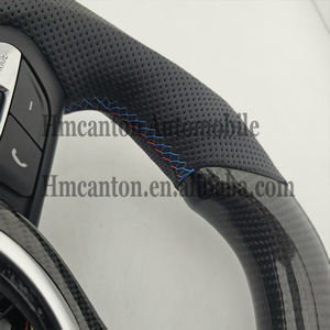 Volant de direction en cuir et fibre de carbone avec LED pour BMW Série 3, Série 5, F10, F20, F30, F90, F01, F02 - Produits populaires - Product Image 5