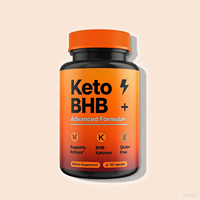 Suppléments de santé Keto Capsule 60 pièces Brûle les graisses Fournit de l'énergie Renforce l'immunité Soutien du sommeil profond