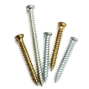 สกรูคอนกรีตเหล็กกล้าคาร์บอนคุณภาพสูง หัว Torx ชุบสังกะสี ขายดีจากโรงงาน - Product Image 2