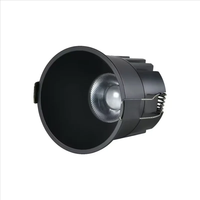 Mini projecteur LED COB anti-éblouissement 3W 5W 7W 10W 12W 15W, downlight LED dimmable 18W 110V 220V, lampe de plafond pour éclairage intérieur